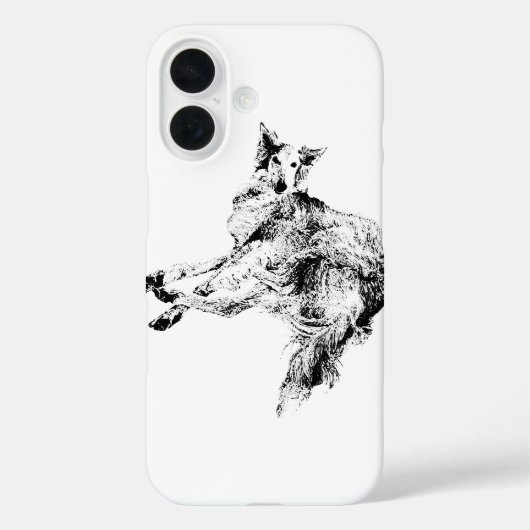 Stille Snelheid – Silken Windhound Case-Mate iPhone Case (Achterkant)