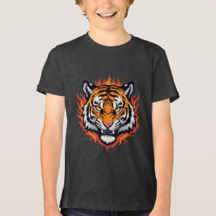 Stille Tijger – Precisie en Kracht Tri-Blend Shirt