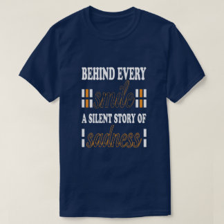 stille verhaal van verdriet Basic Donkere T-Shirt