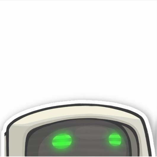 Stille waarnemer sticker (Voorkant)