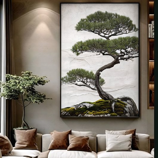 Stille Wijsheid Canvas Afdruk