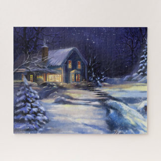 Stille Winter Nacht Puzzel