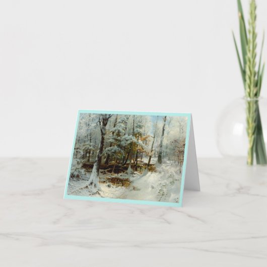  Stille Wintermiddag Kaart (Voorkant)