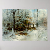 Stille Wintermiddag Poster (Voorkant)