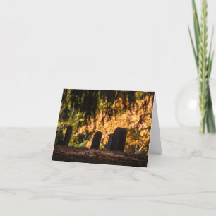 Stille zonsondergang kaart