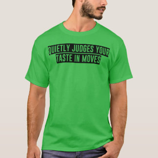 Stilletjes Beoordeelt Uw Smaak In Films jongen T-shirt