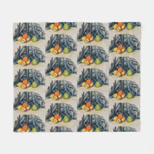 Stilleven, appels en doek - Paul Cézanne Fleece Deken