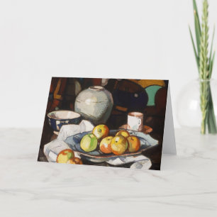 Stilleven, appels en kruik Samuel John Peploe Kaart
