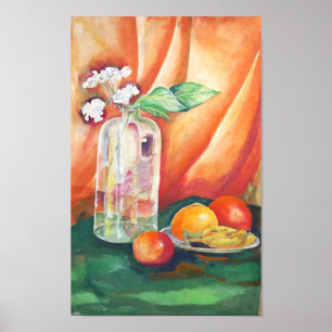 Stilleven Aquarel – Fruit Muurkunst Poster
