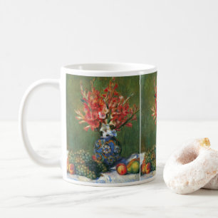 Stilleven Bloemen en Fruit van Pierre Renoir Koffiemok