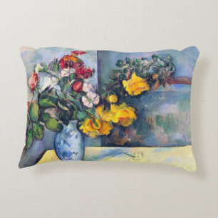 Stilleven Bloemen in een Vaas Door Paul Cezanne Accent Kussen
