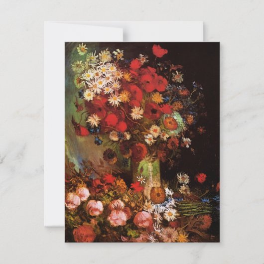Stilleven Bloemen in een Vaas door Vincent van Gog (Voorkant)
