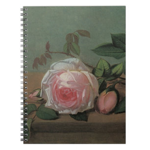 Stilleven Bloemen op een Richel door Otto Ottesen Notitieboek