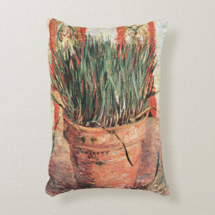 Stilleven Bloempot met Bieslook door Vincent van G Accent Kussen