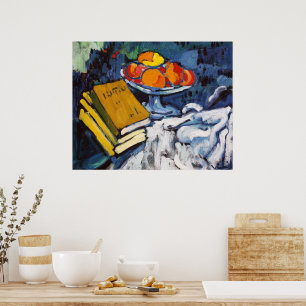 Stilleven Boeken en Kom Maurice de Vlaminck Poster