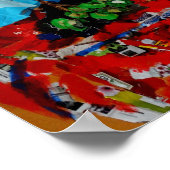 Stilleven collage waarde Poster papier (Hoek)