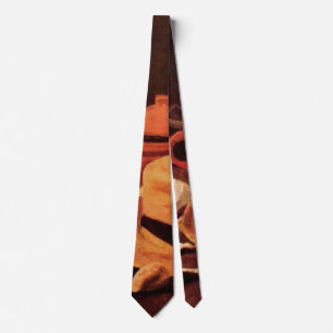 Stilleven Gele Strohoed door Vincent van Gogh Stropdas