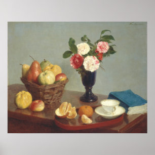 Stilleven - Henri Fantin-Latour Fine Art Poster
