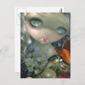 "Stilleven I : Carte postale Slak en Schedel" (Devant / Derrière)