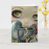 Stilleven IV: Nautilusbeker Wenskaarten Kaart (Gele Bloem)