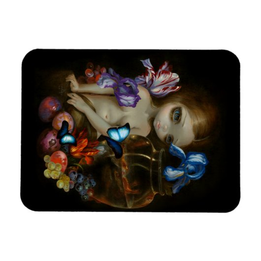 "Stilleven IX : Vissen" Flex Magnet (Horizontal)