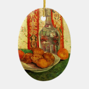 Stilleven Karaaf en Citroenen door Vincent van Gog Keramisch Ornament