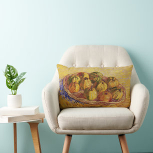 Stilleven, Mand met Appels door Vincent van Gogh Kussen