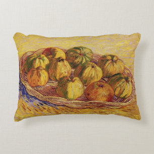 Stilleven, mand met appels van Vincent van Gogh Accent Kussen