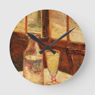 Stilleven met absint van Vincent van Gogh Ronde Klok