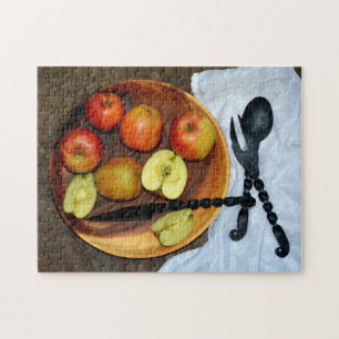 Stilleven met appels legpuzzel