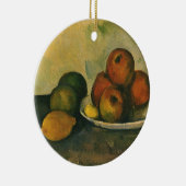 Stilleven met appels van Paul Cezanne Keramisch Ornament (Rechts)