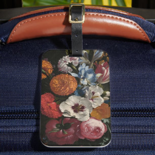 Stilleven met bloemboeket   Johan Johnsen Bagagelabel