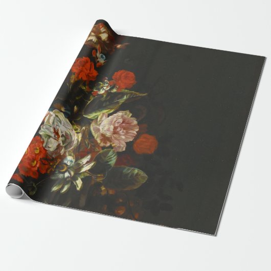  stilleven met bloemen cadeaupapier (Uitgerold)