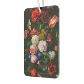 Stilleven met bloemen in een glazen vaas luchtverfrisser (Links)