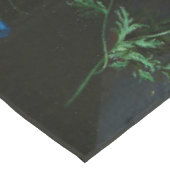 Stilleven met bloemen in een glazen vaas tafelkleed (Gekanteld)