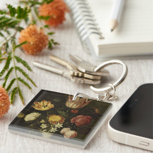 Stilleven met bloemen in een Wan-Li Vaas Ambrosius Sleutelhanger