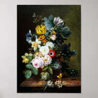 Stilleven met bloemen schilderen
