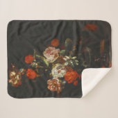  stilleven met bloemen sherpa deken (Voorkant (horizontaal))