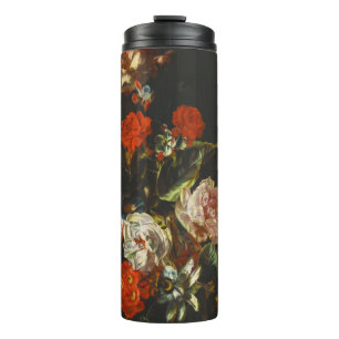stilleven met bloemen thermosbeker