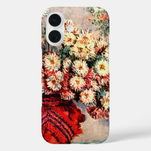 Stilleven met Chrysanthemums van Claude Monet iPhone 16 Hoesje