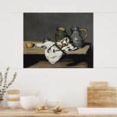  stilleven met een ketel van Paul Cezanne Poster (Keuken)