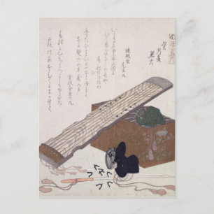 Stilleven met een Koto, c.1810 Briefkaart