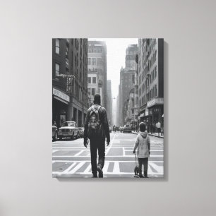 Stilleven Met een Zenuwachtige Horizon Canvas Afdruk