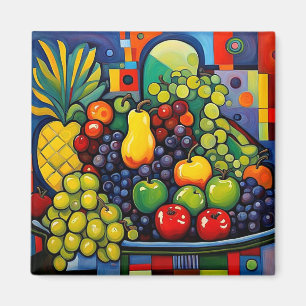 Stilleven met fruit 11 magneet