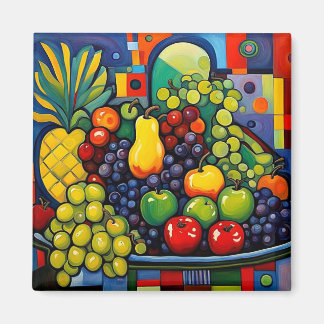 Stilleven met fruit 11 magneet
