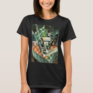 Stilleven met geruite tafelkleed van Juan Gris T-shirt