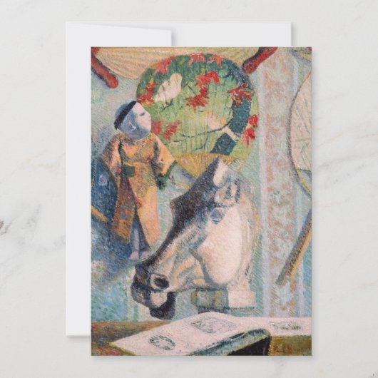 Stilleven met het hoofd van een paard | Paul Gaugu (Voorkant)