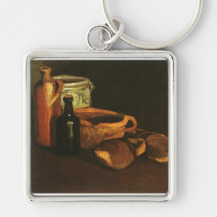 Stilleven met klompen en potten, Van Gogh Sleutelhanger