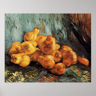 Stilleven met kweepeer van Vincent van Gogh Poster