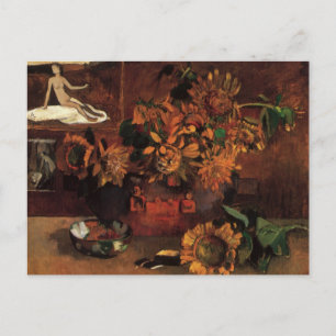 Stilleven met L'Esperance (Hoop) van Paul Gauguin Briefkaart